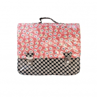 Petit cartable Poppy - Rose